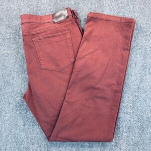 Paige Men's 40 Federal Slim Straight Transcend Iris Mauve Jeans Stretch Everyday